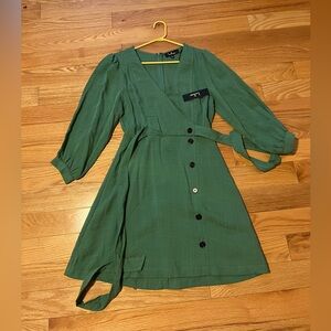 Brand New Lulus V-Neck Dress